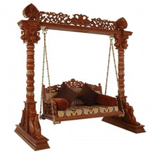 Load image into Gallery viewer, Big Carving Peacock Swing