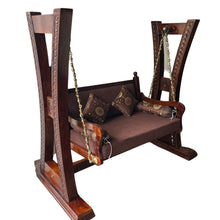 Load image into Gallery viewer, Curved Wooden Swing