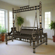 Load image into Gallery viewer, luxurious Antique wooden Sankheda Swing | Swing India