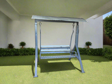 Load image into Gallery viewer, Banny 3 seatet metal swing – Grey