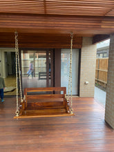 Load image into Gallery viewer, SAAG Wood light Polish Hanging Swing