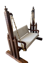 Load image into Gallery viewer, Handcrafted Teak Wood Sangar Swing | Swing India