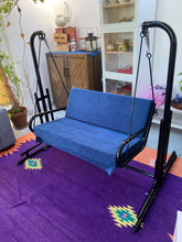 Load image into Gallery viewer, Erik Fix Cushion Seat – Black Frame