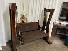 Load image into Gallery viewer, Curved Wooden Swing