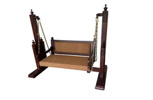 Load image into Gallery viewer, Handcrafted Teak Wood Sangar Swing | Swing India