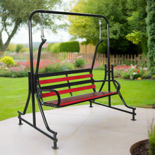 Load image into Gallery viewer, Arial Galvanise Seat – Red & Black