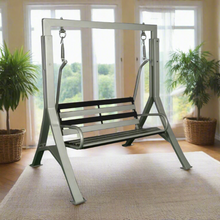 Load image into Gallery viewer, Banney Metal Seat – Gray