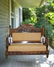 Load image into Gallery viewer, Antique Saag wood Swing