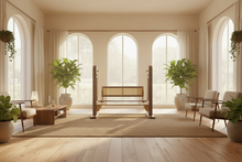 Load image into Gallery viewer, Modern Reversible Wooden Swing