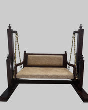 Load image into Gallery viewer, Handcrafted Teak Wood Sangar Swing | Swing India