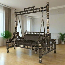 Load image into Gallery viewer, luxurious Antique wooden Sankheda Swing | Swing India