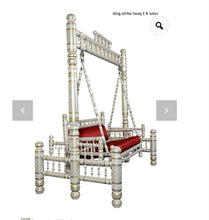 Load image into Gallery viewer, Antique Sankheda Swing with Cushion
