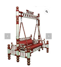 Load image into Gallery viewer, Antique Sankheda Swing with Cushion
