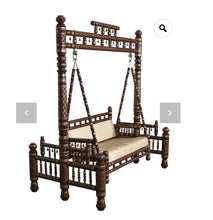 Load image into Gallery viewer, Antique Sankheda Swing with Cushion
