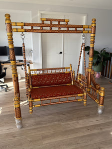 luxurious Antique wooden Sankheda Swing | Swing India