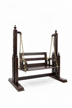 Load image into Gallery viewer, Handcrafted Wooden Swing Seat – Traditional Indian Jhula  | Swing India Australia
