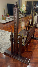 Load image into Gallery viewer, Handcrafted Wooden Swing Seat – Traditional Indian Jhula  | Swing India Australia
