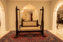 Load image into Gallery viewer, Handcrafted Teak Wood Sangar Swing | Swing India

