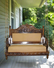 Load image into Gallery viewer, Antique Saag wood Swing
