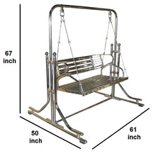 Load image into Gallery viewer, Reversible Stainless Steel Swing
