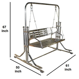 Reversible Stainless Steel Swing