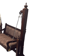 Load image into Gallery viewer, Handcrafted Teak Wood Sangar Swing | Swing India

