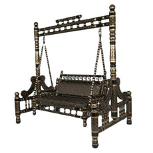 Load image into Gallery viewer, Antique Sankheda Swing with Cushion
