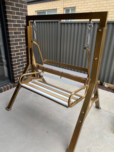 Banney Metal Seat – Golden